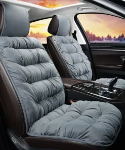 All-Season Plush Fleece Car Seat Cushion