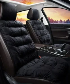 All-Season Plush Fleece Car Seat Cushion
