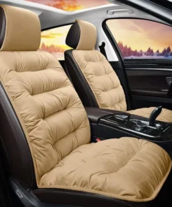 All-Season Plush Fleece Car Seat Cushion
