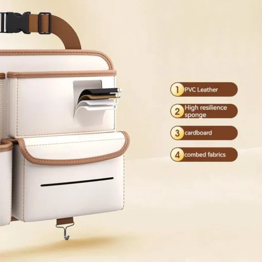Deluxe Car Seat Back Organizer