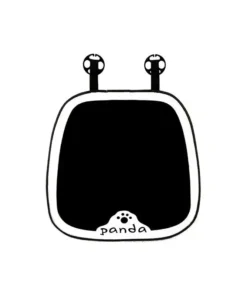 Warm Panda Plush Car Seat Cushion – Universal Fit for Autumn & Winter