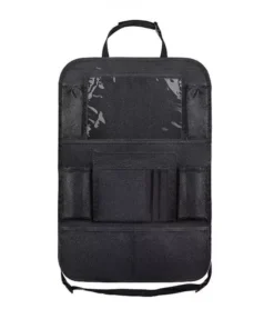 Car Backseat Protector with Touchscreen Tablet Holder & 9 Pockets