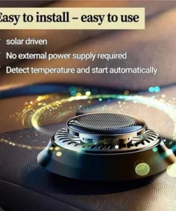 Electromagnetic Molecular Car & Home Essential Oil Diffuser with Antifreeze Properties