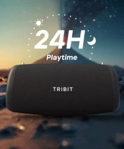 80W Portable Bluetooth Speaker with 24-Hour Playtime & IP67 Waterproof