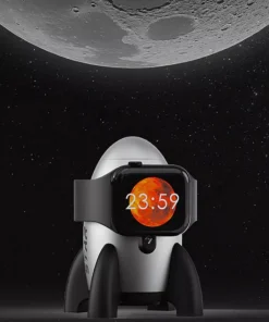 Rocket-Shape Metal Charging Stand for Apple Watch