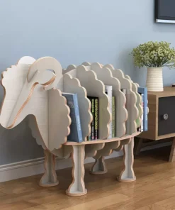 Lamb Shaped Creative Children’s Storage Rack