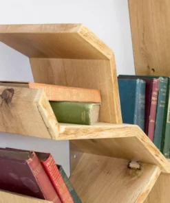 Contemporary Wooden Bookshelf – Modern Home Tree Design