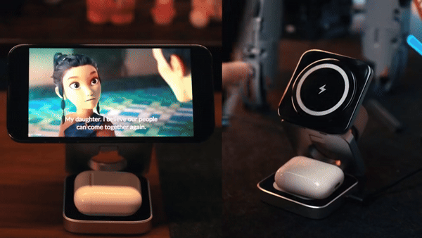 Multi Device Foldable Magnetic Wireless Portable Charger