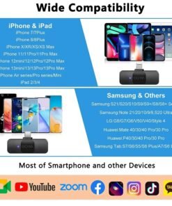 Plug & Play Wireless Microphone for iPhone, Android, and Tablets