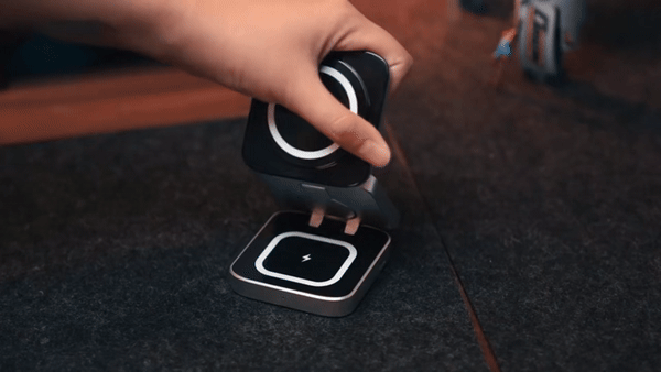 Portable Magnetic Wireless Device Charger